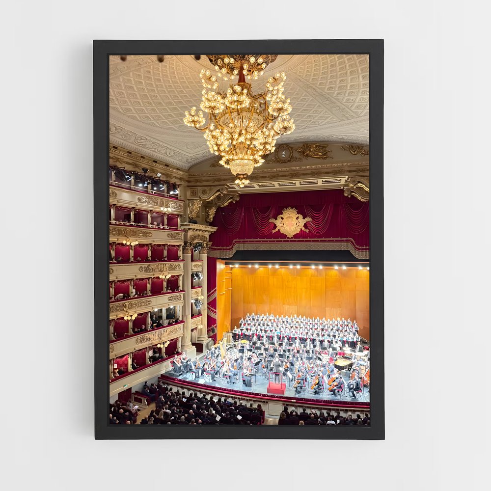Poster L'Auditorium Éternel – affiche Danse (vue 2)